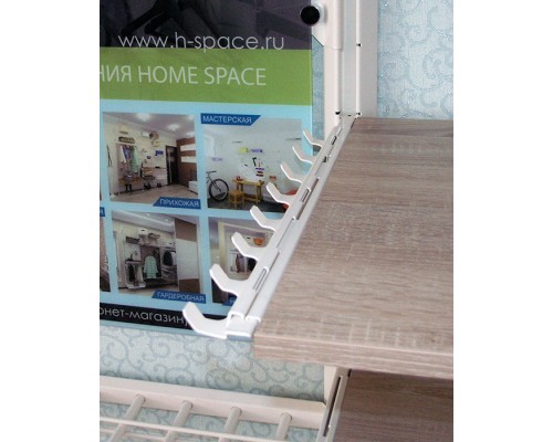 Полки для обуви в прихожую с вешалом для верхней одежды